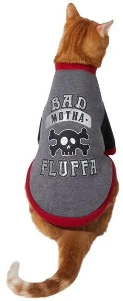 Frisco Bad Motha Fluffa Dog & Cat T-Shirt -FRISCO Sales 312048 PT2. SY630 V1644467490