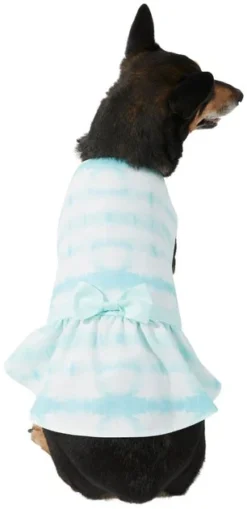 Frisco Green Tie Dye Dog & Cat Dress