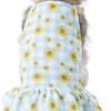 Frisco Sunflower Gingham Dog & Cat Dress -FRISCO Sales 312120 MAIN. SY630 V1644423431
