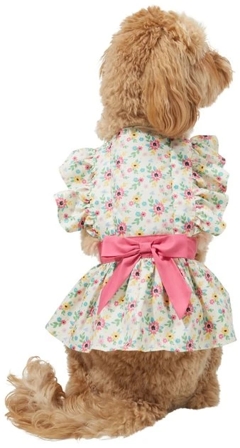 Frisco Dainty Pink Floral Dog & Cat Dress 3 Frisco Dainty Pink Floral Dog & Cat Dress