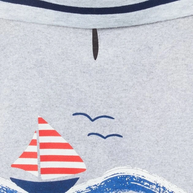 Frisco Nautical Polo Dog & Cat Shirt 8 Frisco Nautical Polo Dog & Cat Shirt - Image 6