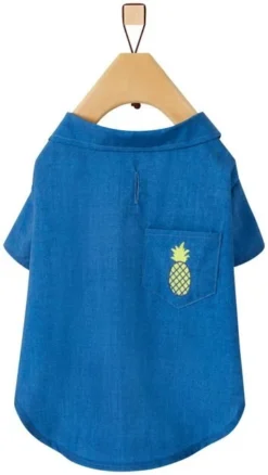 Frisco Chambray Pineapple Dog & Cat Shirt 15 Frisco Chambray Pineapple Dog & Cat Shirt -FRISCO Sales 312192 PT4. SY630 V1644527565