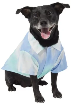 Frisco Blue Tie Dye Dog & Cat Shirt