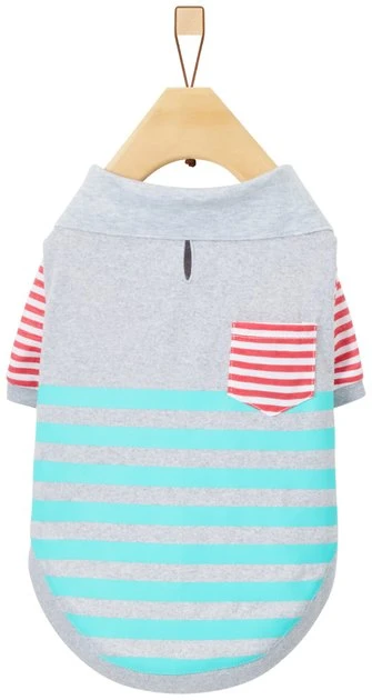 Frisco Striped Polo Dog & Cat Shirt 6 Frisco Striped Polo Dog & Cat Shirt - Image 4