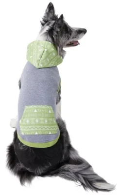 Frisco Green Southwest Dog & Cat Hoodie