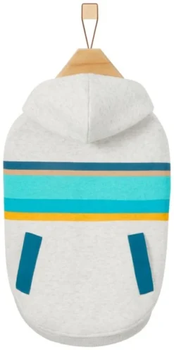 Frisco Striped Grey Dog & Cat Hoodie -FRISCO Sales 312264 PT3. SY630 V1644884549