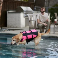 Frisco Ripstop Dog Life Jacket, Pink 17 Frisco Ripstop Dog Life Jacket, Pink -FRISCO Sales 312379 PT8. SY630 V1649276826