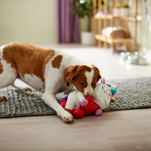 Frisco Unicorn Plush Squeaky Dog Toy 5 Frisco Unicorn Plush Squeaky Dog Toy - Image 3