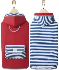 Frisco Red Reversible Packable Dog Raincoat -FRISCO Sales 315108 PT4. SY630 V1646434305