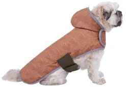 Frisco Olive Reversible Packable Dog Raincoat -FRISCO Sales 315116 PT2. SY630 V1646436123
