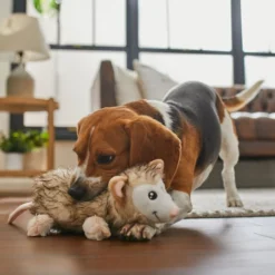 Frisco Fur Really Real Possum Plush Squeaky Dog Toy -FRISCO Sales 316929 PT2. SY630 V1641400953