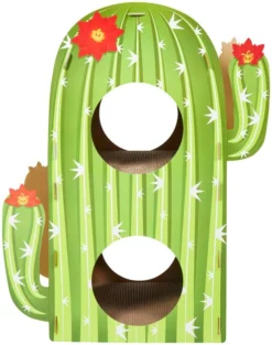 Frisco Cactus Cardboard Cat House, 2-Story -FRISCO Sales 317725 PT2. SY630 V1642088701