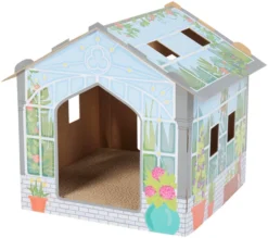 Frisco Greenhouse Cardboard Cat House