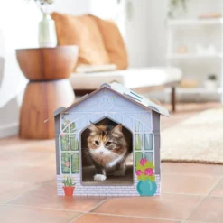 Frisco Greenhouse Cardboard Cat House -FRISCO Sales 317737 PT3. SY630 V1642099300