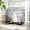 Frisco XX-Large Heavy Duty Enhanced Lock Double Door Wire Dog Crate, Fold & Carry Wire Dog Crate & Mat Kit, 54" -FRISCO Sales 318116 MAIN. SY630 V1634591638