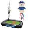 Frisco||Pets First Frisco Baseball Bear Plush and Crinkle Kicker Toy + Pets First Chicago Cubs Baseball Cat Scratcher Toy with Catnip -FRISCO Sales 318986 MAIN. SY630 V1630362713