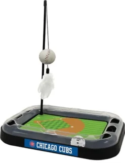 Frisco||Pets First Frisco Baseball Bear Plush and Crinkle Kicker Toy + Pets First Chicago Cubs Baseball Cat Scratcher Toy with Catnip -FRISCO Sales 318986 PT4. SY630 V1630364202