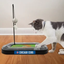 Frisco||Pets First Frisco Baseball Bear Plush and Crinkle Kicker Toy + Pets First Chicago Cubs Baseball Cat Scratcher Toy with Catnip -FRISCO Sales 318986 PT5. SY630 V1630367217
