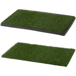 Frisco Indoor Grass Potty, 30 x 20Â in + Replacement Pad, 19 x 29Â in