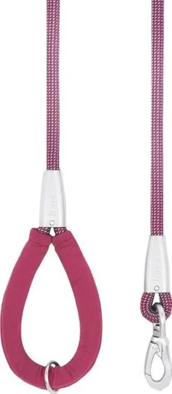 Frisco Outdoor Frisco Nylon Collar, Shadow Purple, Medium-Neck: 14-20-in, Width: 3/4-in + Rope Leash With Padded Handle, Boysenberry Purple, 6-ft -FRISCO Sales 319112 PT6. SY630 V1631158607
