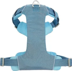Frisco Outdoor Lightweight Ripstop Nylon Harness, River Blue, Extra Large, Neck: 22 to 34-in, Girth: 32 to 44-in + Heathered Dog Leash, River Blue, Large - Length: 6-ft, Width: 1-in -FRISCO Sales 319164 PT2. SY630 V1631152314