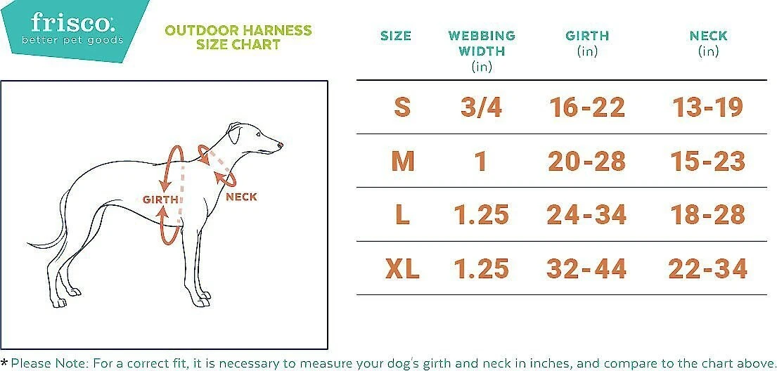 Frisco Outdoor Lightweight Ripstop Nylon Harness, River Blue, Large, Neck: 18 to 28-in, Girth 24 to 34-in + Heathered Dog Leash, River Blue, Large - Length: 6-ft, Width: 1-in 7 Frisco Outdoor Lightweight Ripstop Nylon Harness, River Blue, Large, Neck: 18 to 28-in, Girth 24 to 34-in + Heathered Dog Leash, River Blue, Large - Length: 6-ft, Width: 1-in - Image 5