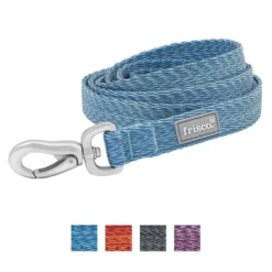 Frisco Outdoor Lightweight Ripstop Nylon Harness, River Blue, Large, Neck: 18 to 28-in, Girth 24 to 34-in + Heathered Dog Leash, River Blue, Large - Length: 6-ft, Width: 1-in 17 Frisco Outdoor Lightweight Ripstop Nylon Harness, River Blue, Large, Neck: 18 to 28-in, Girth 24 to 34-in + Heathered Dog Leash, River Blue, Large - Length: 6-ft, Width: 1-in -FRISCO Sales 319168 PT6. SY630 V1631143888