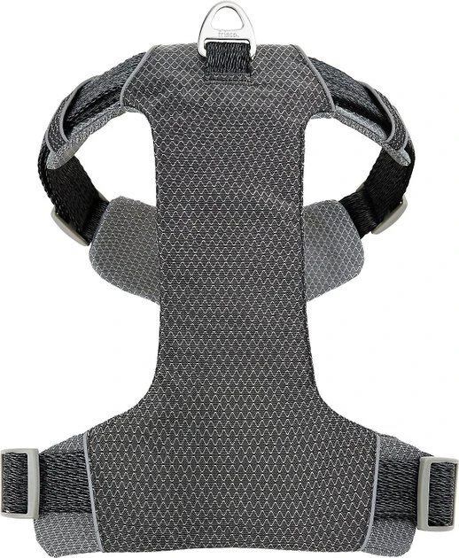 Frisco Outdoor Lightweight Ripstop Nylon Harness, Storm Gray, Extra Large, Neck: 22 to 34-in, Girth: 32 to 44-in + Heathered Dog Leash, Midnight Black, LG - Length: 6-ft, Width: 1-in 5 Frisco Outdoor Lightweight Ripstop Nylon Harness, Storm Gray, Extra Large, Neck: 22 to 34-in, Girth: 32 to 44-in + Heathered Dog Leash, Midnight Black, LG - Length: 6-ft, Width: 1-in - Image 3