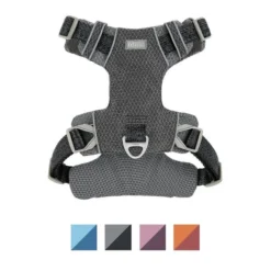 Frisco Outdoor Lightweight Ripstop Nylon Harness, Storm Gray, Small, Neck: 13 to 19-in, Girth: 16 to 22-in + Heathered Dog Leash, Midnight Black, SM - Length: 6-ft, Width: 5/8-in 12 Frisco Outdoor Lightweight Ripstop Nylon Harness, Storm Gray, Small, Neck: 13 to 19-in, Girth: 16 to 22-in + Heathered Dog Leash, Midnight Black, SM - Length: 6-ft, Width: 5/8-in -FRISCO Sales 319208 PT1. SY630 V1631142685
