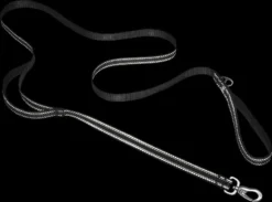 Frisco Outdoor Nylon Reflective Comfort Padded Collar, Midnight Black, MD - Neck: 14-20-in, Width: 3/4-in + Dog Leash, Midnight Black, MD - Length: 6-ft, Width: 3/4-in -FRISCO Sales 319230 PT7. SY630 V1631144196