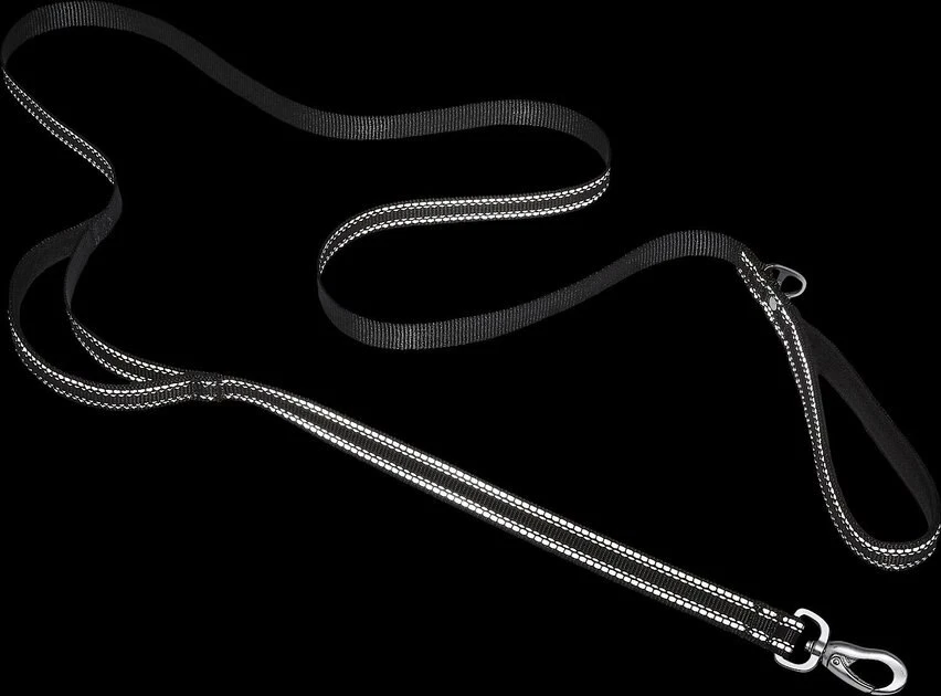 Frisco Outdoor Nylon Reflective Comfort Padded Collar, Midnight Black, XS, Neck: 8-12-in, Width: 5/8th -in + Dog Leash, Midnight Black, SM - Length: 6-ft, Width: 5/8-in 10 Frisco Outdoor Nylon Reflective Comfort Padded Collar, Midnight Black, XS, Neck: 8-12-in, Width: 5/8th -in + Dog Leash, Midnight Black, SM - Length: 6-ft, Width: 5/8-in - Image 8