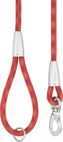 Frisco Outdoor Premium Ripstop Nylon Harness with Pocket, Sunset Orange, Extra Large, Neck: 22 to 34-in, Girth: 32 to 44-in + Waterproof Stinkproof PVC Rope Leash, Sunset Orange, 6 Ft. -FRISCO Sales 319312 PT6. SY630 V1630622796
