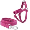 Frisco Outdoor Solid Textured Waterproof Stink Proof PVC Harness, Boysenberry Purple, Large, Neck: 19 to 27-in, Girth: 23 to 36-in + Dog Leash, Boysenberry Purple, Large - Length: 6-ft, Width: 1-in -FRISCO Sales 319356 MAIN. SY630 V1631139679