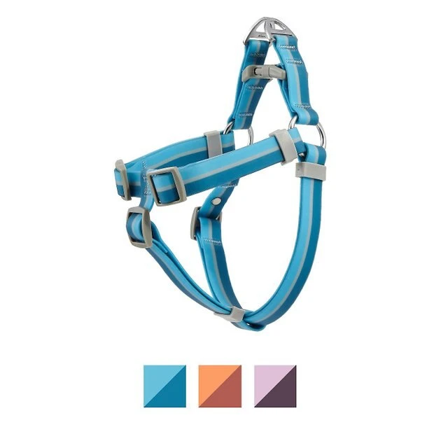 Frisco Outdoor Two Tone Waterproof Stinkproof PVC Harness, River Blue,Extra Large, Neck: 22 to 33-in, Girth: 32 to 44-in + Outdoor Two Tone Waterproof Stinkproof PVC Harness, River Blue, Large, Neck: 19 to 27-in, Girth: 23 to 36-in 4 Frisco Outdoor Two Tone Waterproof Stinkproof PVC Harness, River Blue,Extra Large, Neck: 22 to 33-in, Girth: 32 to 44-in + Outdoor Two Tone Waterproof Stinkproof PVC Harness, River Blue, Large, Neck: 19 to 27-in, Girth: 23 to 36-in - Image 2