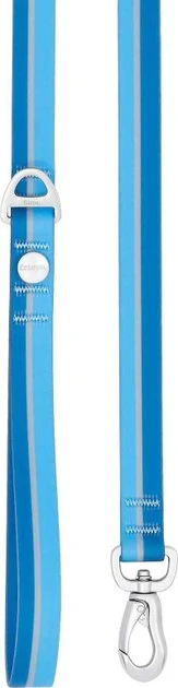 Frisco Outdoor Two Toned Waterproof Stink Proof PVC Collar, River Blue, Medium - Neck: 14½20-in, Width: 3/4-in + Dog Leash, River Blue, Medium - Length: 6-ft, Width: 3/4-in 9 Frisco Outdoor Two Toned Waterproof Stink Proof PVC Collar, River Blue, Medium - Neck: 14½20-in, Width: 3/4-in + Dog Leash, River Blue, Medium - Length: 6-ft, Width: 3/4-in - Image 7