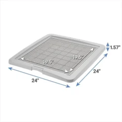 Frisco Training Pad Holder, 24-in x 24-in + Dog Training & Potty Pads, 22 x 23-in, 100 count, Unscented -FRISCO Sales 319526 PT2. SY630 V1630622202