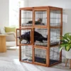 Frisco Collapsible Wood & Wire Cat Cage Playpen, 3 Level 1 Frisco Collapsible Wood & Wire Cat Cage Playpen, 3 Level -FRISCO Sales 323215 MAIN. SY630 V1645473422