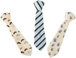 Frisco Ties Plush Dog Toy, 3 count