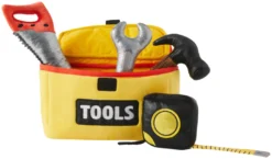 Frisco Tool Box Plush Squeaky Dog Toy