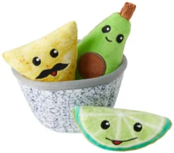 Frisco Guacamole Bowl Cat Toy with Catnip, Medium, 4 count