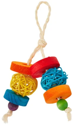 Frisco Small Pet Dangly Wooden Chew Toy