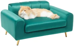 Frisco Elevated Art Deco Dog & Cat Sofa Bed with Removable Cover -FRISCO Sales 331621 PT2. SY630 V1643927253
