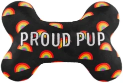 Frisco Pride Proud Pup Bone Plush Squeaky Dog Toy -FRISCO Sales 331638 PT2. SY630 V1649086661