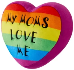Frisco Pride My Moms Love Me Plush Squeaky Dog Toy