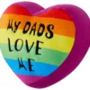 Frisco Pride My Dads Love Me Plush Squeaky Dog Toy