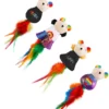 Frisco Pride Mice Plush Cat Toy with Silvervine, 4 count 2 Frisco Pride Mice Plush Cat Toy with Silvervine, 4 count -FRISCO Sales 331678 MAIN. SY630 V1649085994