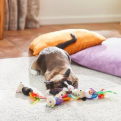 Frisco Pride Mice Plush Cat Toy with Silvervine, 4 count 7 Frisco Pride Mice Plush Cat Toy with Silvervine, 4 count -FRISCO Sales 331678 PT3. SY630 V1647356040