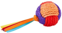 Frisco Pride Rainbow Sisal Ball Cat Toy