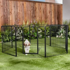 Frisco Ultimate Outdoor Lightweight Heavy Duty Steel Metal Playpen