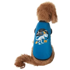 Frisco Dino Skeleton Dog & Cat T-Shirt